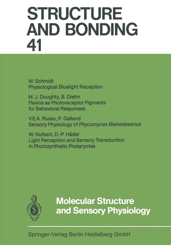 Structure and Bonding: 41