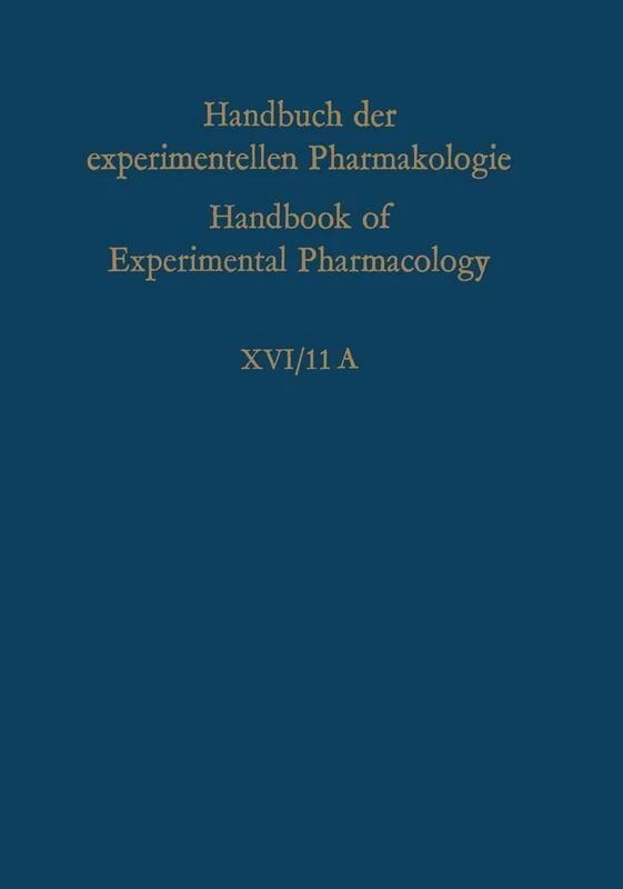 Infektionen III: 16 / 11 / 11a (Handbook of Experimental Pharmacology)