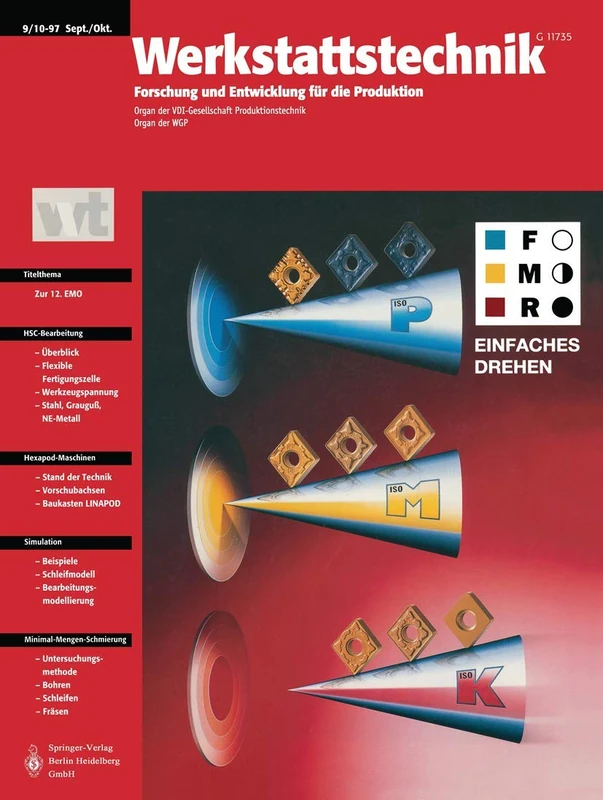 Werkstattstechnik: Forschung und Entwicklung für die Produktion