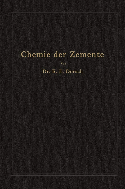 Chemie der Zemente (Chemie der hydraulischen Bindemittel) - Image 1