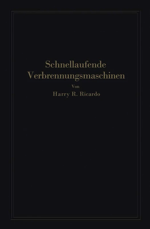 Schnellaufende Verbrennungsmaschinen