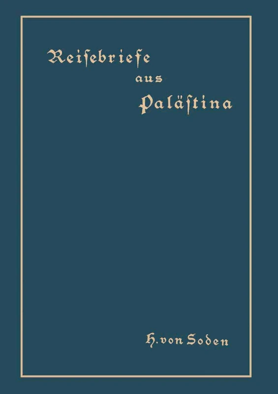 Reisebriefe aus Palästina - Image 1