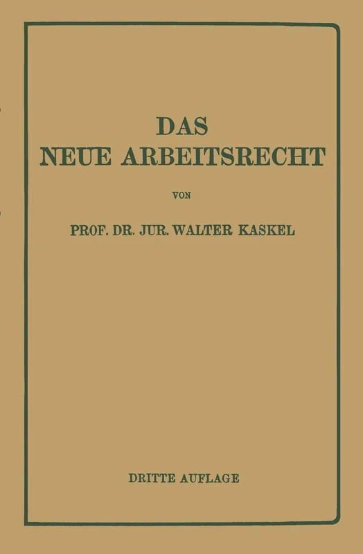 Das Neue Arbeitsrecht: Systematische Einführung - Image 1