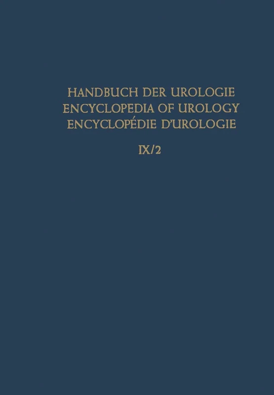 Inflammation II: Specific Inflammations (Handbuch der Urologie Encyclopedia of Urology Encyclopedie d'Urologie) - Image 1