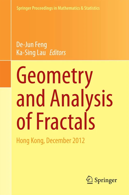 Springer - Geometry and Analysis of Fractals (Volume 88)