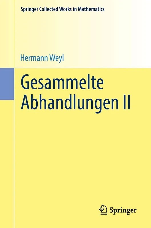 Gesammelte Abhandlungen II (Springer Collected Works in Mathematics) - Image 1