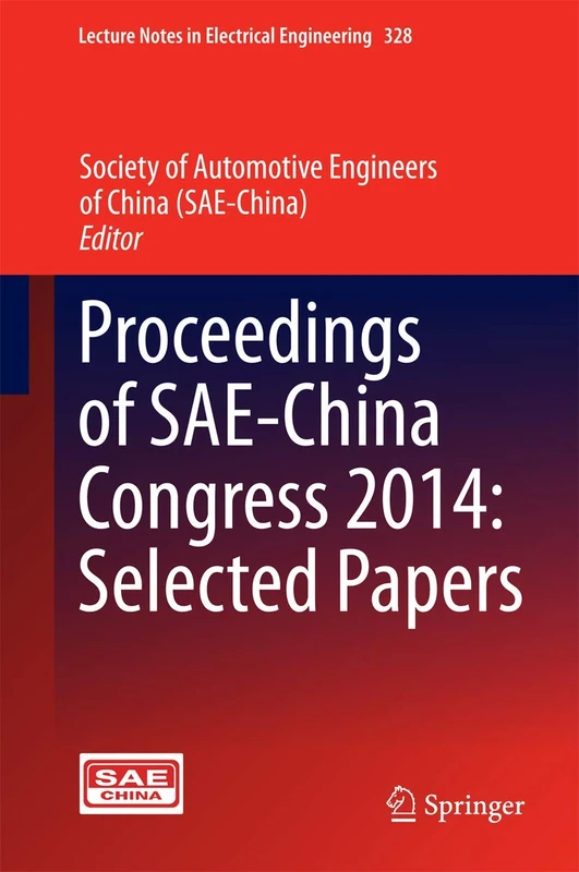 Springer Proceedings of SAE-China Congress 2014 - Vol 328