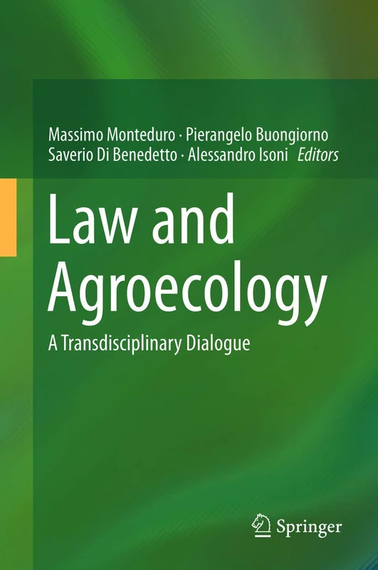 Springer - Law and Agroecology: A Transdisciplinary Dialogue - Image 1