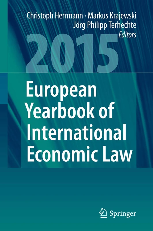European Yearbook of International Economic Law 2015: 6