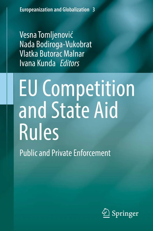 Springer EU Competition and State Aid Rules - Law Book
