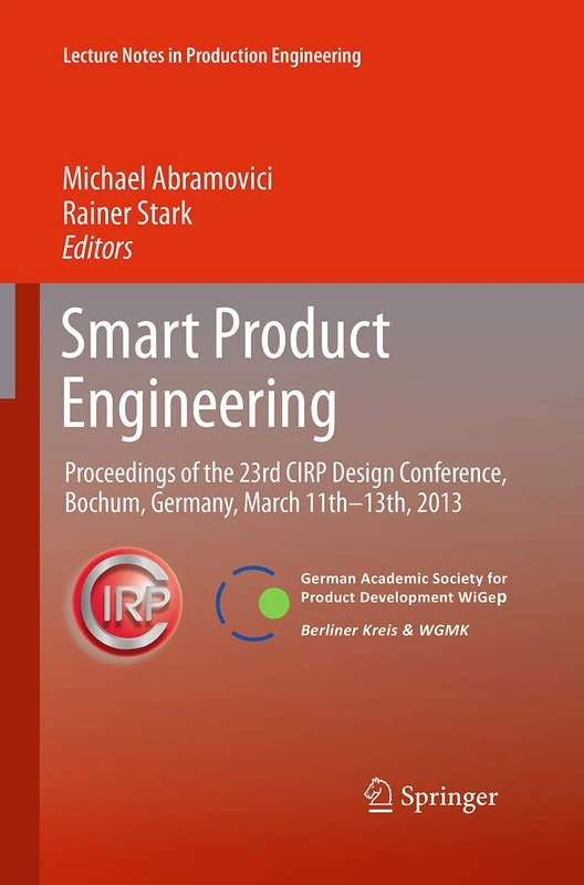 Springer Smart Product Engineering - 23rd CIRP Design Conference