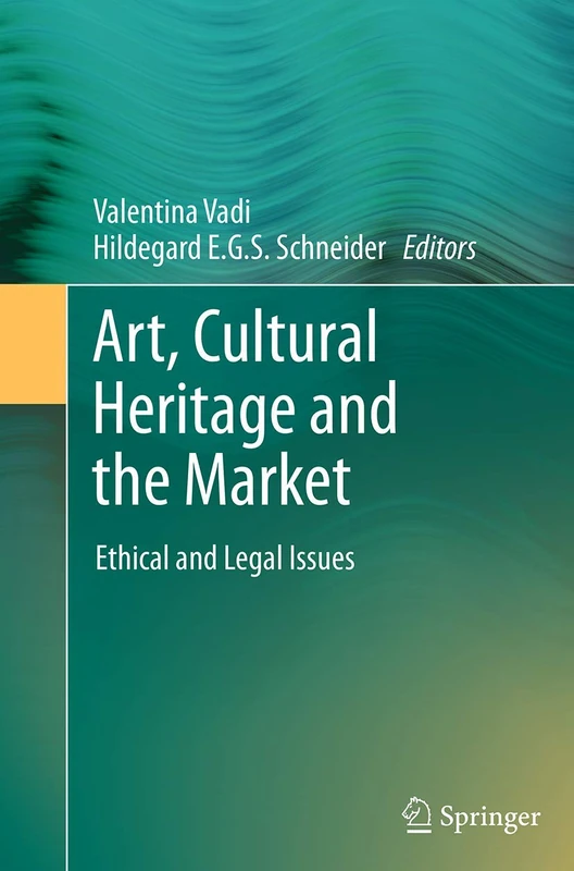 Springer - Art, Cultural Heritage and the Market Book