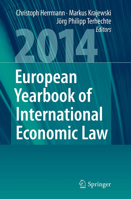 European Yearbook of International Economic Law 2014: 5 - Image 1