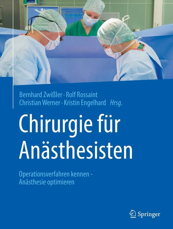 Springer Chirurgie fur Anasthesisten - Operationsverfahren - Image 1