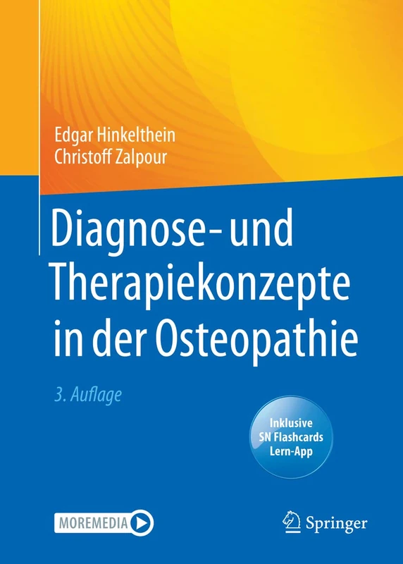 Diagnose- und Therapiekonzepte in der Osteopathie: Includes Digital Download - Image 1