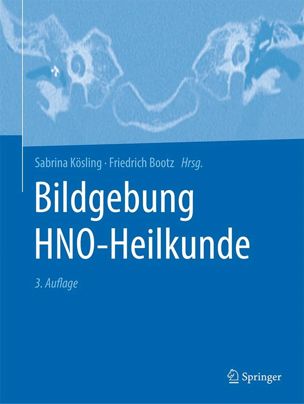Springer Bildgebung HNO-Heilkunde - Medical Imaging Book