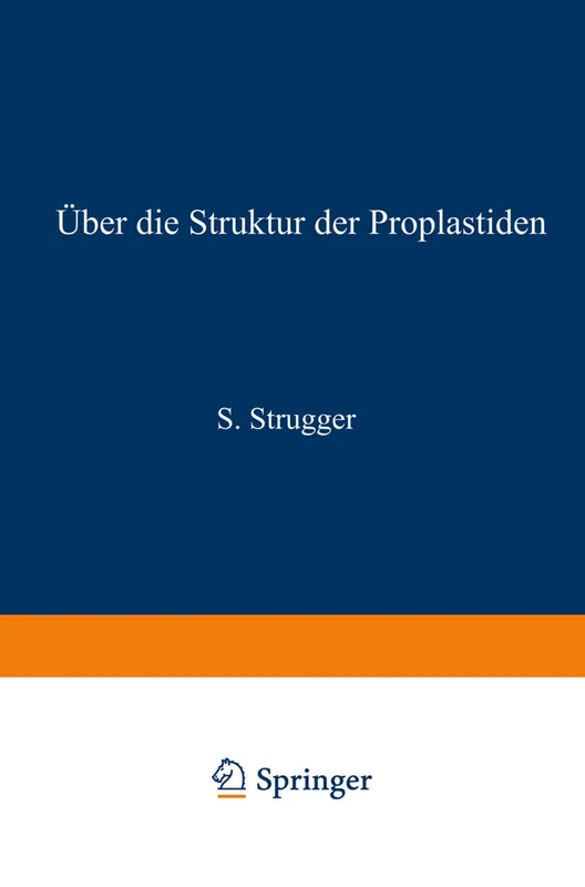 Über die Struktur der Proplastiden