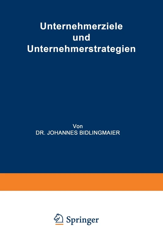 Unternehmerziele und Unternehmerstrategien