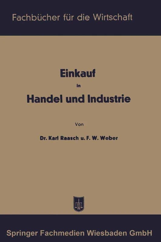 Einkauf in Handel und Industrie (Fachbücher für die Wirtschaft)