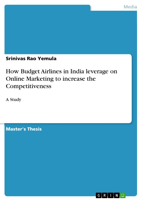 How Budget Airlines in India leverage on Online Marketing to increase the Competitiveness: A Study - Image 1