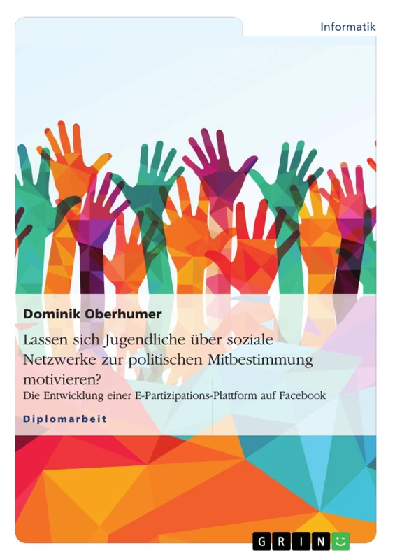 Lassen sich Jugendliche über soziale Netzwerke zur politischen Mitbestimmung motivieren?: Die Entwicklung einer E-Partizipations-Plattform auf Facebook