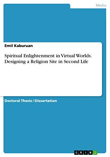 Spiritual Enlightenment in Virtual Worlds. Designing a Religion Site in Second Life - Image 1