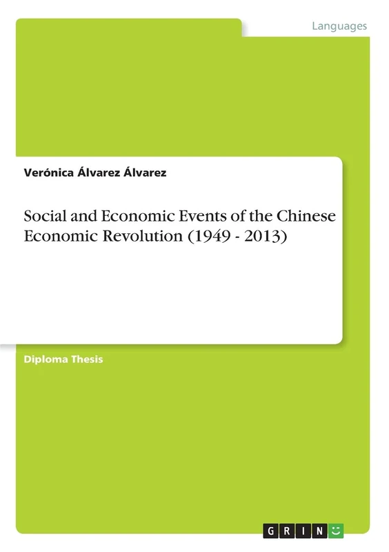 Social and Economic Events of the Chinese Economic Revolution (1949 - 2013)