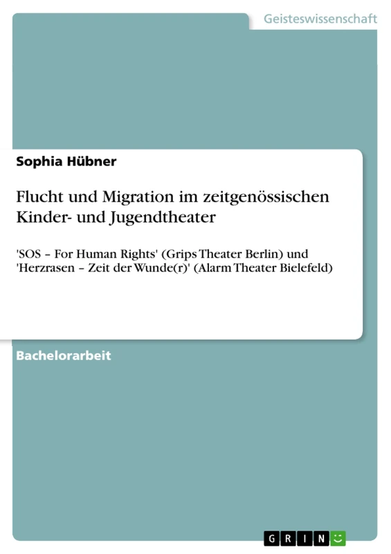 Flucht und Migration im zeitgenössischen Kinder- und Jugendtheater: 'SOS - For Human Rights' (Grips Theater Berlin) und 'Herzrasen - Zeit der Wunde(r)' (Alarm Theater Bielefeld) - Image 1