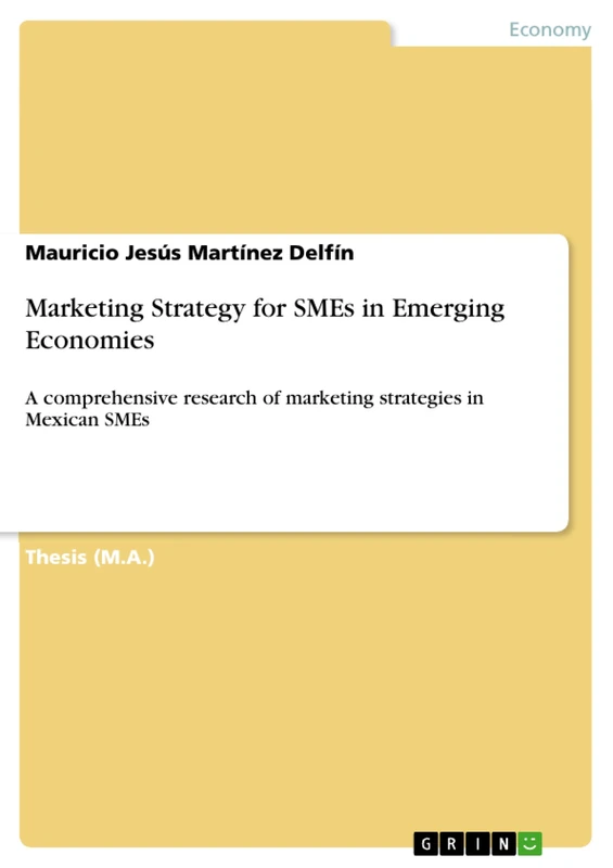Marketing Strategy for SMEs in Emerging Economies: A comprehensive research of marketing strategies in Mexican SMEs