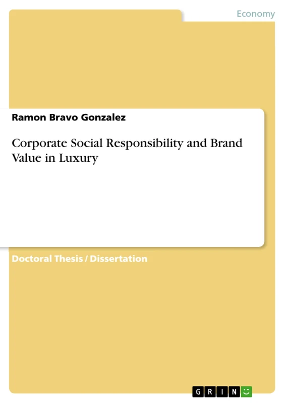 Corporate Social Responsibility and Brand Value in Luxury