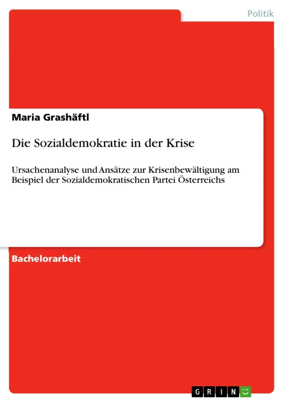 Die Sozialdemokratie in der Krise: Ursachenanalyse und Ansätze zur Krisenbewältigung am Beispiel der Sozialdemokratischen Partei Österreichs - Image 1