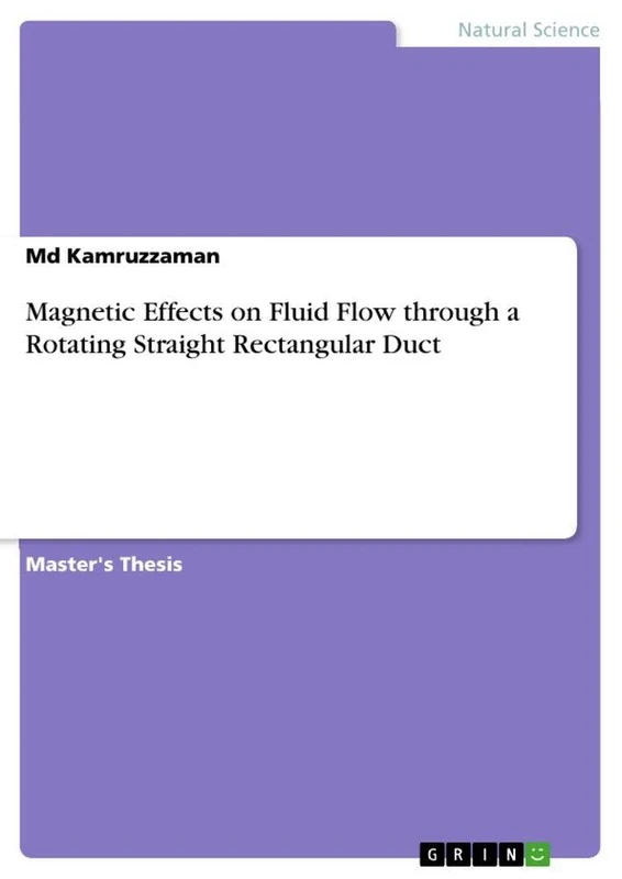 Magnetic Effects on Fluid Flow through a Rotating Straight Rectangular Duct - Image 1