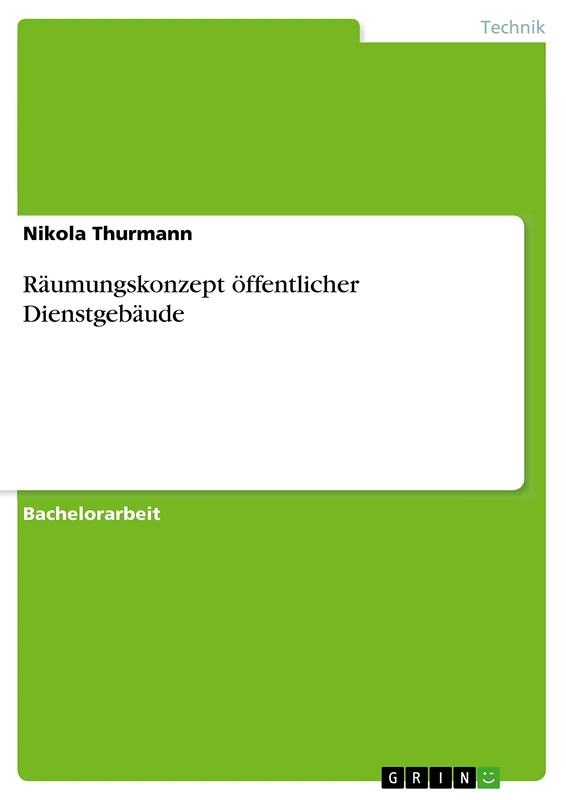 Räumungskonzept öffentlicher Dienstgebäude - Image 1