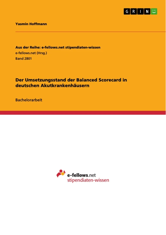 Der Umsetzungsstand der Balanced Scorecard in deutschen Akutkrankenhäusern - Image 1