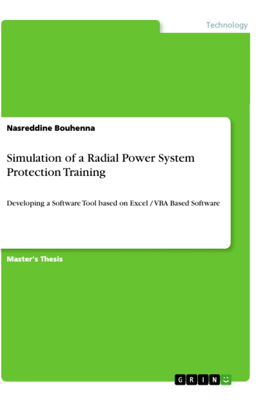 Simulation of a Radial Power System Protection Training: Developing a Software Tool based on Excel / VBA Based Software - Image 1