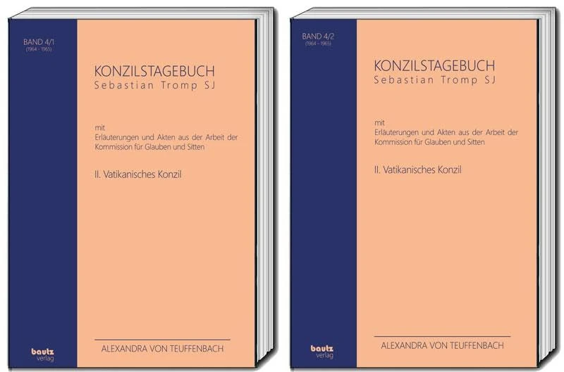 KONZILSTAGEBUCH Sebastian Tromp SJ: mit Erläuterungen und Akten aus der Arbeit der Kommission für Glauben und Sitten - II. VATIKANISCHES KONZIL - Image 1