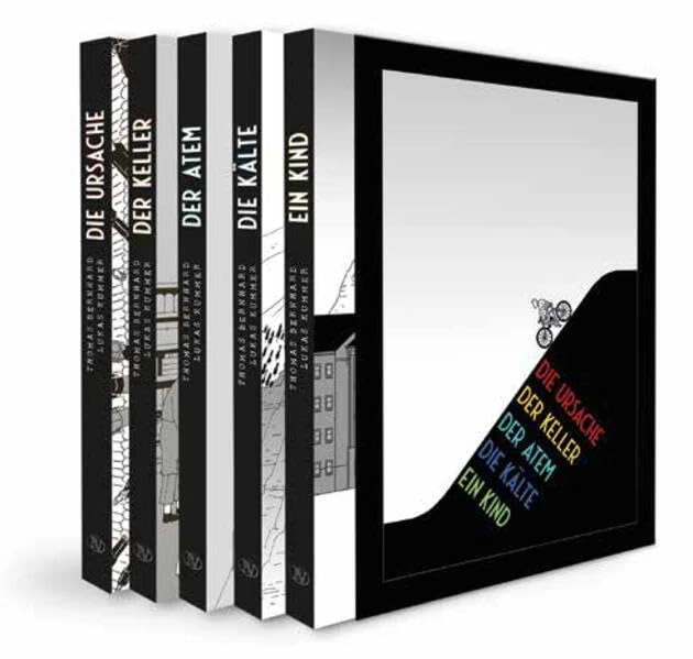 Die Autobiographie als Graphic Novel: 5 Bände im Schuber ( Die Ursache / Der Keller / Der Atem / Die Kälte / Ein Kind ) - Image 1