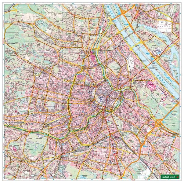 Vienna, City Plan 1:20.000, Magnet M: PL 5 MMT