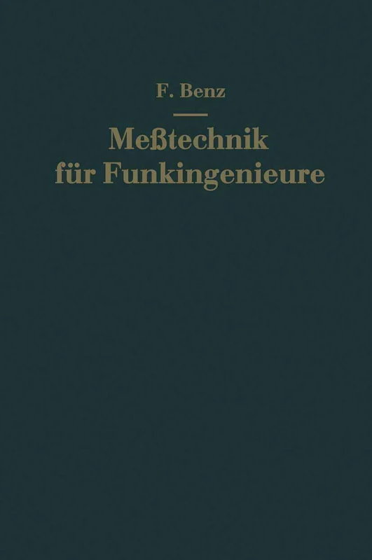Meßtechnik für Funkingenieure