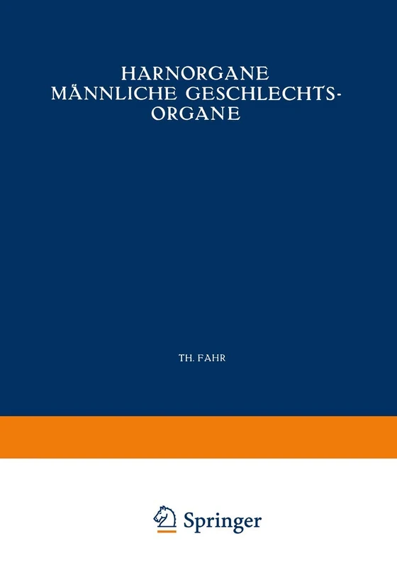 Harnorgane Männliche Geschlechtsorgane: Erster Teil Niere: 6 (Handbuch der speziellen pathologischen Anatomie und Histologie, 6)