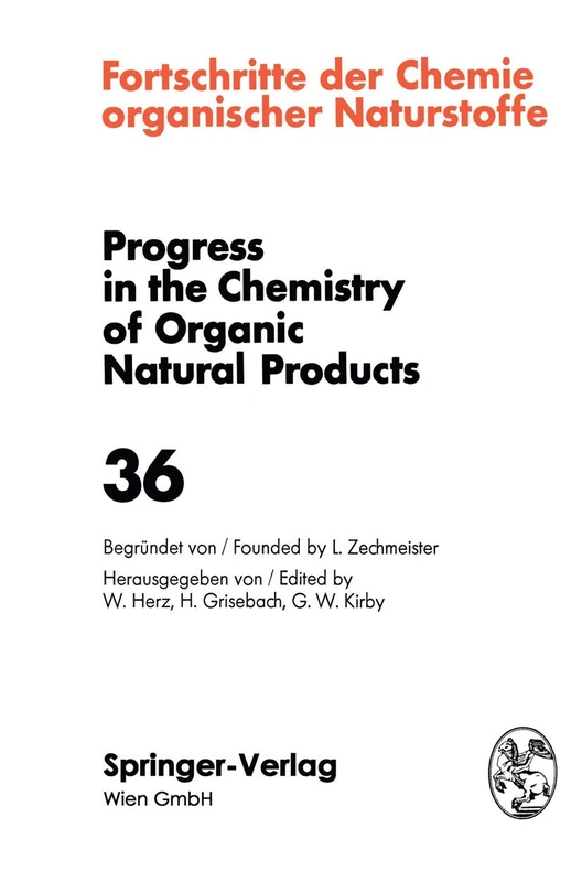 Fortschritte der Chemie Organischer Naturstoffe / Progress in the Chemistry of Organic Natural Products: 36