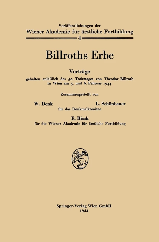 Billroths Erbe - Image 1
