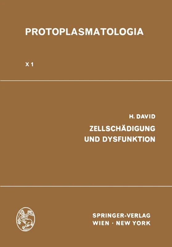 Zellschädigung und Dysfunktion: 10 / 1 (Pathologie des Protoplasma)