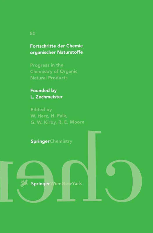 Fortschritte der Chemie organischer Naturstoffe / Progress in the Chemistry of Organic Natural Products: 80 - Image 1