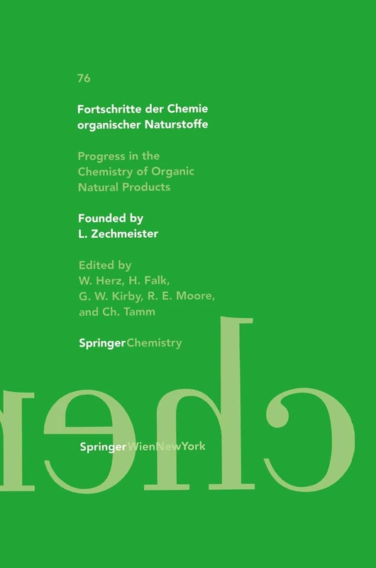 Fortschritte der Chemie organischer Naturstoffe / Progress in the Chemistry of Organic Natural Products: 76 - Image 1