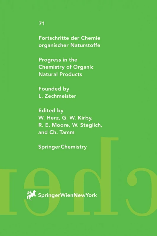 Fortschritte der Chemie organischer Naturstoffe / Progress in the Chemistry of Organic Natural Products: 71 - Image 1