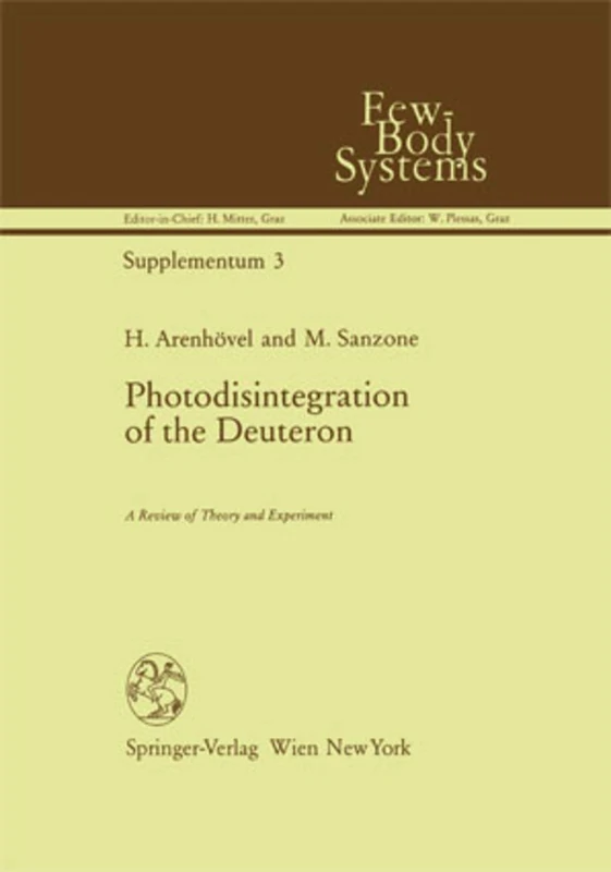 Photodisintegration of the Deuteron: A Review of Theory and Experiment: 3 (Few-Body Systems, 3) - Image 1