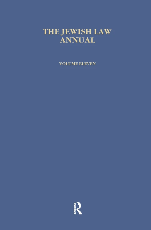 The Jewish Law Annual (Vol 11): 18