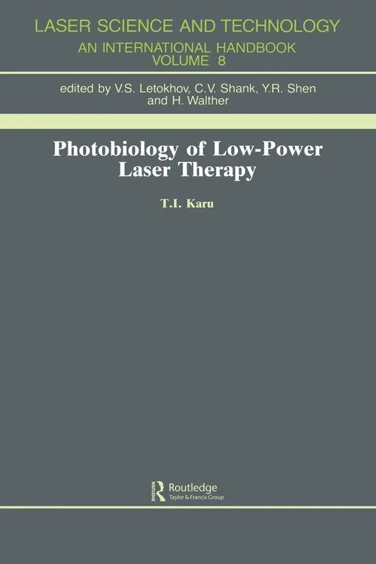 Photobiology Of Low-Power Lase: 8 (Government Ownership and Regulation of Economic Activity Sec)