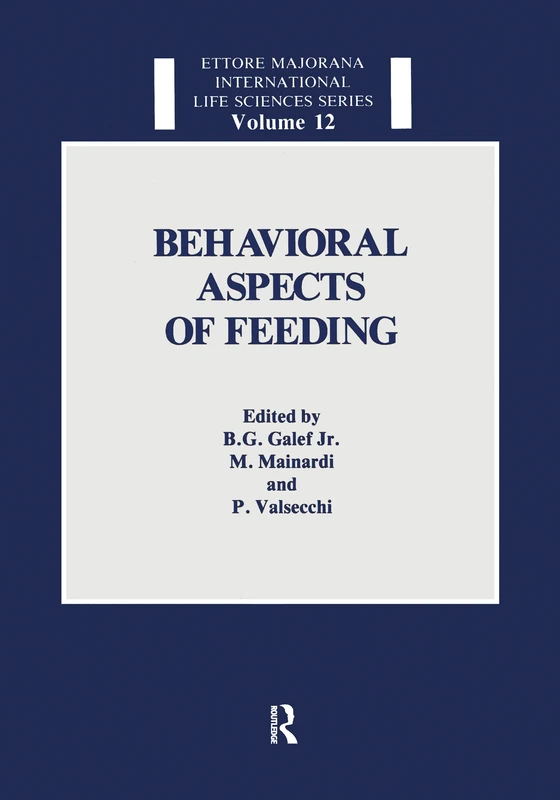 CRC Press Behavioral Aspects of Feeding Mammals Hardcover - Image 1
